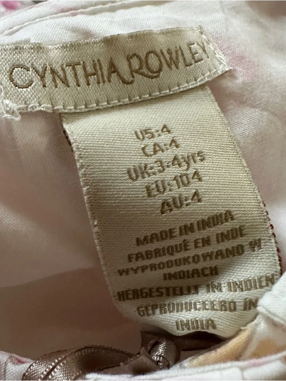 Cynthia Rowley ice cream dress nwt - Picture 10 of 10